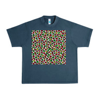 Midnight Navy christmas leopard Urban Heavy Tee - FaDigitalArtStudio