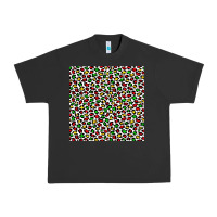 Pigment Black christmas leopard Urban Heavy Tee - FaDigitalArtStudio