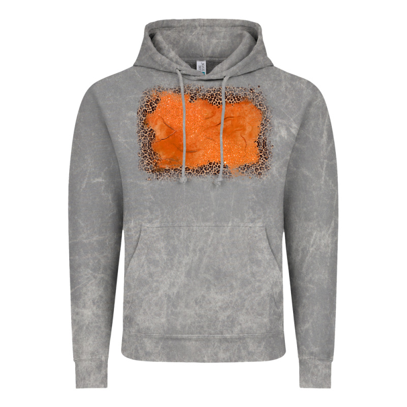 Gemstone Orange Leopard Background Vintage Hoodie by JahusDesignShop | Teevron