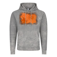 Cloud Rock gemstone orange leopard background Vintage Hoodie - JahusDesignShop
