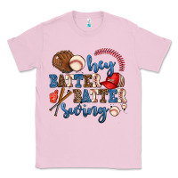 Bubblegum Pink hey batter batter swing Classic Tee - AdoDesignShop