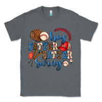 Charcoal Heather hey batter batter swing Classic Tee - AdoDesignShop