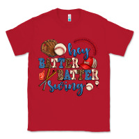 Red hey batter batter swing Classic Tee - AdoDesignShop
