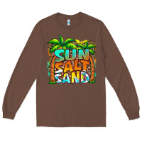 Chestnut sun salt sand summer Long Sleeve Tee - Jasminsmagicworld