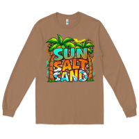 Toasted Coconut sun salt sand summer Long Sleeve Tee - Jasminsmagicworld