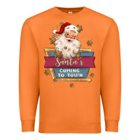 Carrot santa's coming to town Premium Sweatshirt - MaliasSmallBusiness