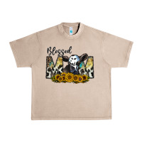 French Oak blessed Urban Heavy Tee - CowhideDigitalArt