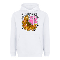 White life is better with dogs Heavyweight Hoodie - NancyCooperArtShop