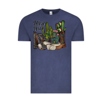 Vintage Denim west wild Vintage Tee - SublimationCraftShop