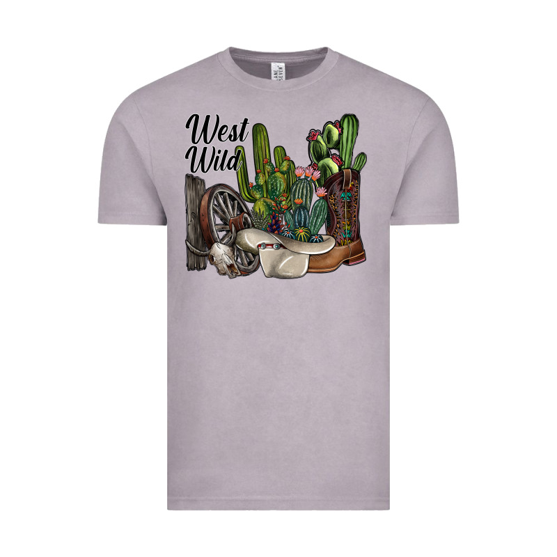 West Wild Vintage Tee by SublimationCraftShop | Teevron