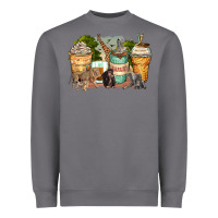Storm safari animals coffee cups Heavyweight Sweatshirt - Zillion Design Studio