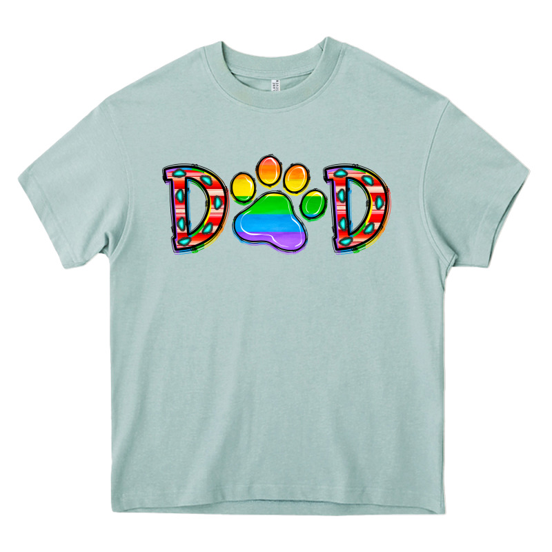 Dad Lgbt Heavy Core Tee by CowhideDigitalArt | Teevron
