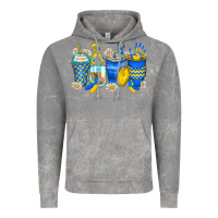 Cloud Rock down syndrome coffee cups Vintage Hoodie - Zillion Design Studio