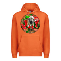 Carrot christmas hampshire sheep Premium Hoodie - LillyAllenDesigns