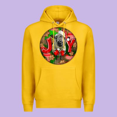 Christmas Hampshire Sheep Premium Hoodie Designed By Lillyallendesigns