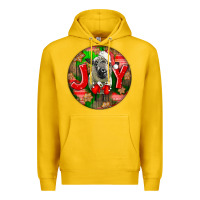 Lemon christmas hampshire sheep Premium Hoodie - LillyAllenDesigns