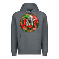 Rock christmas hampshire sheep Premium Hoodie - LillyAllenDesigns