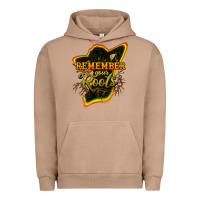 Pigment Burro remember your roots Urban Hoodie - NancyCooperArtShop