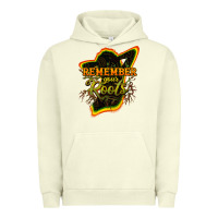 Pigment Pistachio remember your roots Urban Hoodie - NancyCooperArtShop