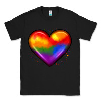 Black pride heart Classic Tee - JahusDesignShop
