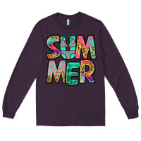 Plum summer leopard tie dye Long Sleeve Tee - Jasminsmagicworld