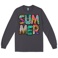 Smoke summer leopard tie dye Long Sleeve Tee - Jasminsmagicworld
