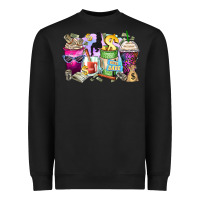 Black boss babe coffee cups Heavyweight Sweatshirt - Zillion Design Studio