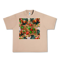 Burro christmas leopard chicken Urban Heavy Tee - FaDigitalArtStudio