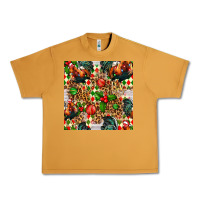 Peanut Butter christmas leopard chicken Urban Heavy Tee - FaDigitalArtStudio