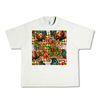 Pistachio christmas leopard chicken Urban Heavy Tee - FaDigitalArtStudio