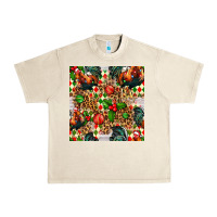 Sandshell christmas leopard chicken Urban Heavy Tee - FaDigitalArtStudio