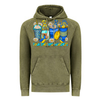 Vintage Olive down syndrome coffee cups Vintage Hoodie - Zillion Design Studio