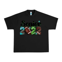 Black football senior 2022 Urban Heavy Tee - BarkalooDesign