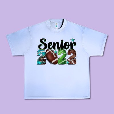 Football Senior 2022 Urban Heavy Tee Designed By Barkaloodesign