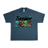 Midnight Navy football senior 2022 Urban Heavy Tee - BarkalooDesign