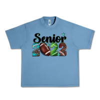 Pebble Blue football senior 2022 Urban Heavy Tee - BarkalooDesign