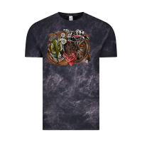 Cloud Black western Vintage Tee - SublimationCraftShop