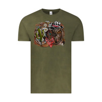 Vintage Olive western Vintage Tee - SublimationCraftShop