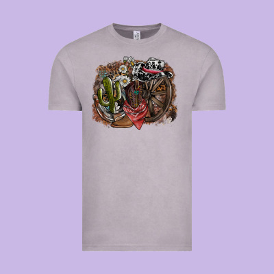 Western Vintage Tee Designed By Sublimationcraftshop