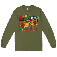 Army Green Christmas A Little Dirt Never Hurt Long Sleeve Tee - Artiststas