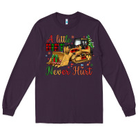 Plum Christmas A Little Dirt Never Hurt Long Sleeve Tee - Artiststas