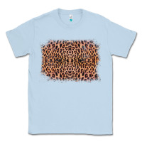Dusty Blue Old Western Leopard Frame Classic Tee - Bettercallsaul