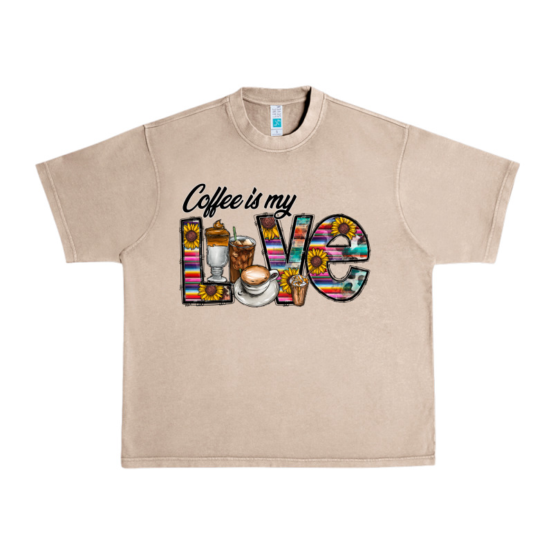 Coffee İs Mt Love Urban Heavy Tee by CowhideDigitalArt | Teevron
