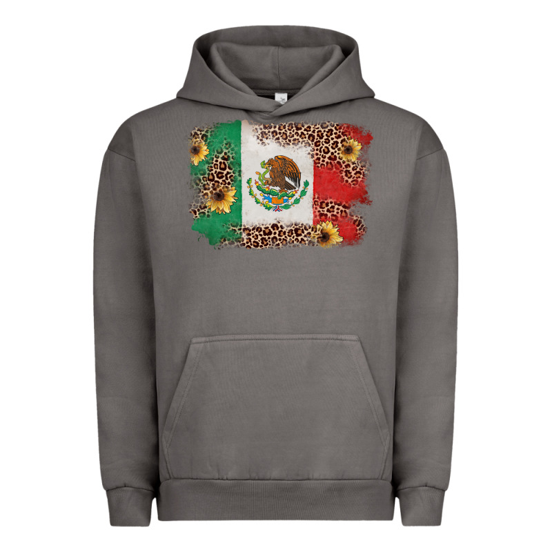 Mexican Flag With Leopard Urban Hoodie by texasbilliewilder | Teevron