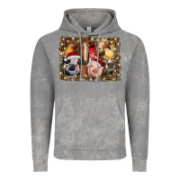 Cloud Rock christmas farm animals Vintage Hoodie - RanaPortraitStore