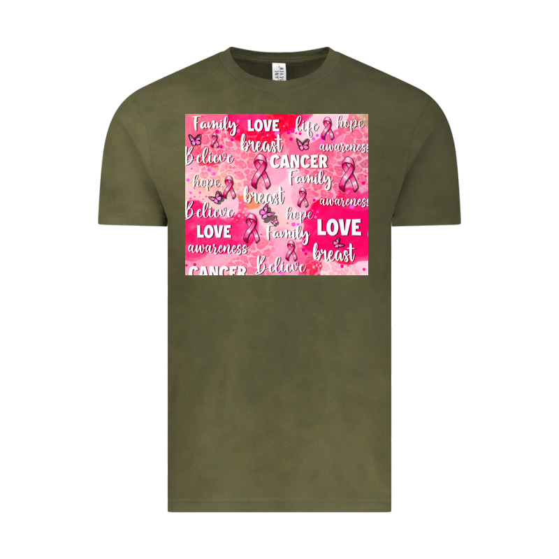 Breast Cancer Awareness Pink Vintage Tee by AdoDesignShop | Teevron