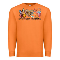 Carrot peace love nursing Premium Sweatshirt - MaliasSmallBusiness