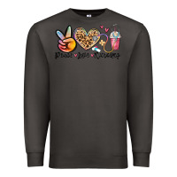 Smoke peace love nursing Premium Sweatshirt - MaliasSmallBusiness