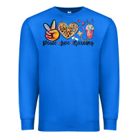 True Royal peace love nursing Premium Sweatshirt - MaliasSmallBusiness