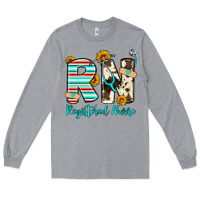Heather Grey rn registered nurse Long Sleeve Tee - Artiststas